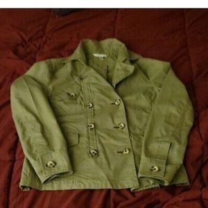 CAbi Size Small Army Green Jacket